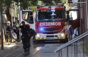 2 niños mueren en un incendio en Barcelona