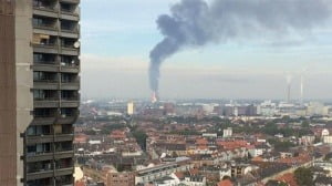 Incendio en la mayor planta petroquímica del mundo (Alemania)