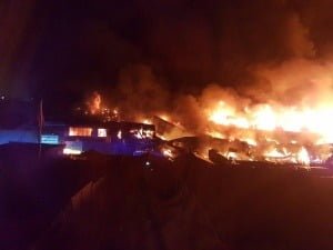 Incendio en una nave de Londres. ¿Que necesitamos para proteger contra estos incendios?